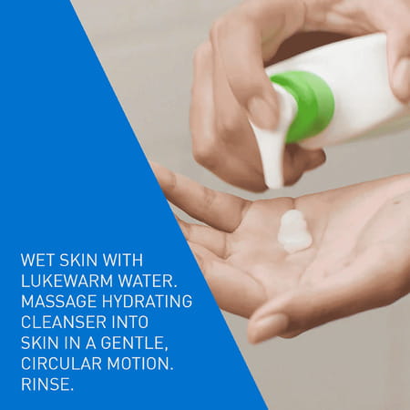 Cerave Hydrating Non-Foaming Daily Facial Cleanser For Normal To Dry Skin - 473ml