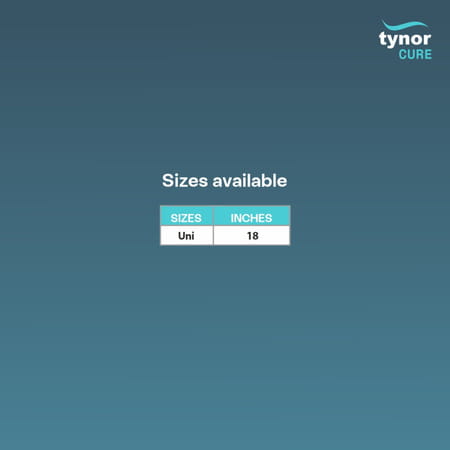 Tynor Wheelchair Standard | Black | Universal | 1 Unit