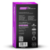 Manforce 3 In 1 (Ribbed Contour Dotted) Wild Black Grapes Flavored Condoms 10 Pcs X Pack Of 4