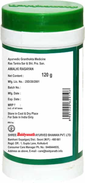 Baidyanath Asli Ayurved Amalki Rasayan | Immunity Boosters | 120G (Pack Of 3)