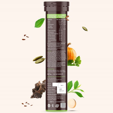 Vegan Greens Plant Based Dht Blocker With Biotin, Omega 3, Stinging Nettle & More. 25 Effer., Orange