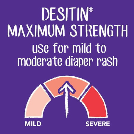 Desitin Maximum Strength Original Daiper Rash Cream Jar 16 Oz 454 Gm