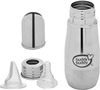 Buddsbuddy Deluxe Stainless Steel Regular Neck Feeding Bottle With Extra Spout Sipper 220ml