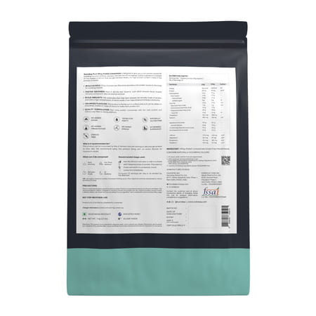 Nutrabay Pure 100% Whey Protein Concentrate - Unflavoured - 1kg