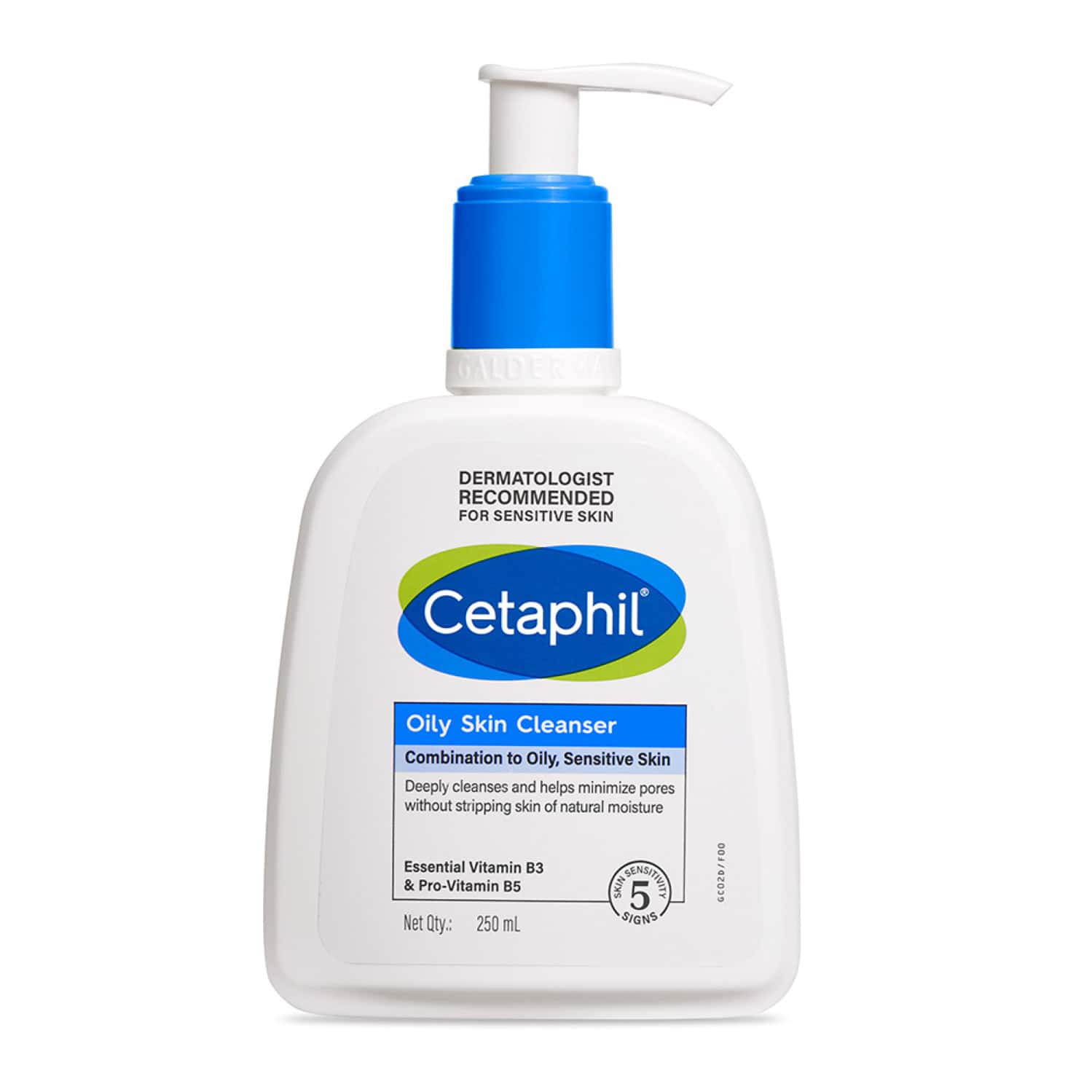 Cetaphil Oily Skin Cleanser | Combination To Oily & Sensitive Skin | 250 Ml