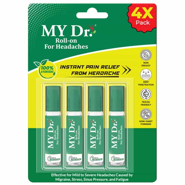 My Dr Headache Relief Roll-On | Pack Of 4