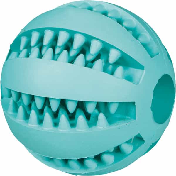 Trixie Denta Fun Ball Mint Flavour Natural Rubber 7 Cm