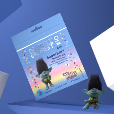 Nutriburst Super Kidz Trolls Gummies - 10 Gummies