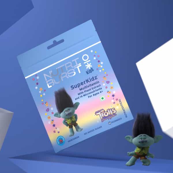 Nutriburst Super Kidz Trolls Gummies - 10 Gummies