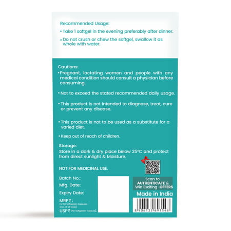 Dr. Morepen Omega 3 Deep Sea Fish Oil 500 For Healthy Heart | Brain & Joint | 60 Softgel | Pack Of 2