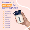 Gritzo Supermilk Growth+ Unsweetened Drink Mix (13+Y Girls) | 13G Powder (Creamy Vanilla | 400G)
