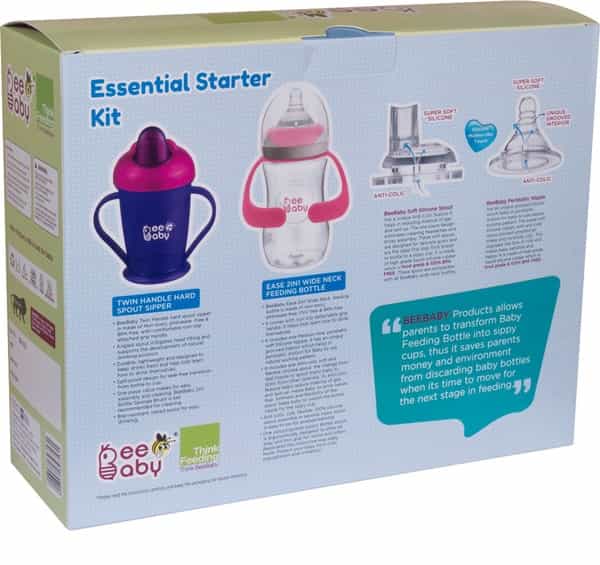 Beebaby Essential Starter Kit For Baby (Pink)