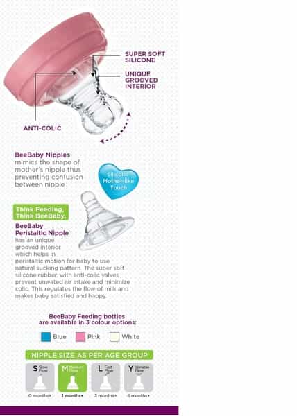Beebaby Essential Starter Kit For Baby (Pink)