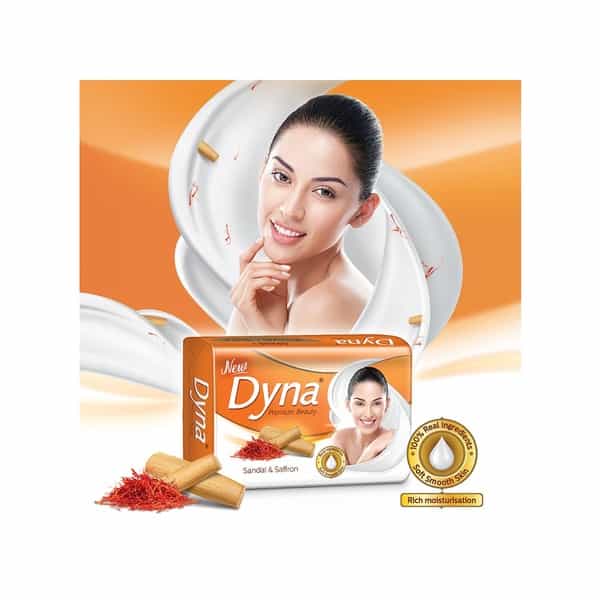 Dyna Sandal & Saffron (Pack Of 6X150 G) Packet Of 900 G