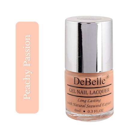 Debelle Gel Nail Polish Combo Set Of 3 | Pastel Navy Blue Nude & Peach | 24 Ml(8 Ml Each)