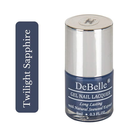 Debelle Gel Nail Polish Combo Set Of 3 | Pastel Navy Blue Nude & Peach | 24 Ml(8 Ml Each)