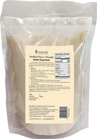 Praakritik Organic Jackfruit Flour 500 G