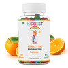Healthbest Kids Vitamin C + Zinc Gummies Immunity Booster Orange Flavour - 30 Gummies