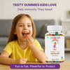 Healthbest Kids Vitamin C + Zinc Gummies Immunity Booster Orange Flavour - 30 Gummies