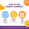 Healthbest Kids Vitamin C + Zinc Gummies Immunity Booster Orange Flavour - 30 Gummies