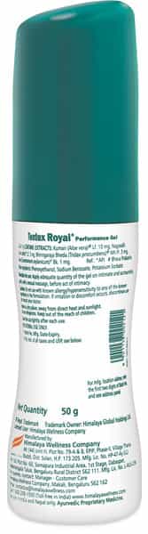 Himalaya Tentex Royal Performance | Lubricating Gel | 50 Ml