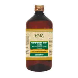 Uma Ayurveda Mahamanjishthadi Kwath Ayurvedic Syrup 450 Ml