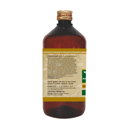 Uma Ayurveda Mahamanjishthadi Kwath Ayurvedic Syrup 450 Ml