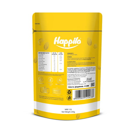 Happilo Premium Raw Sunflower Seeds (No Shells) 250g