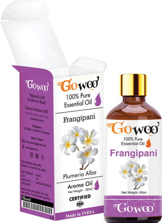 Go Woo 100% Pure Frangipani Oil 50 Ml