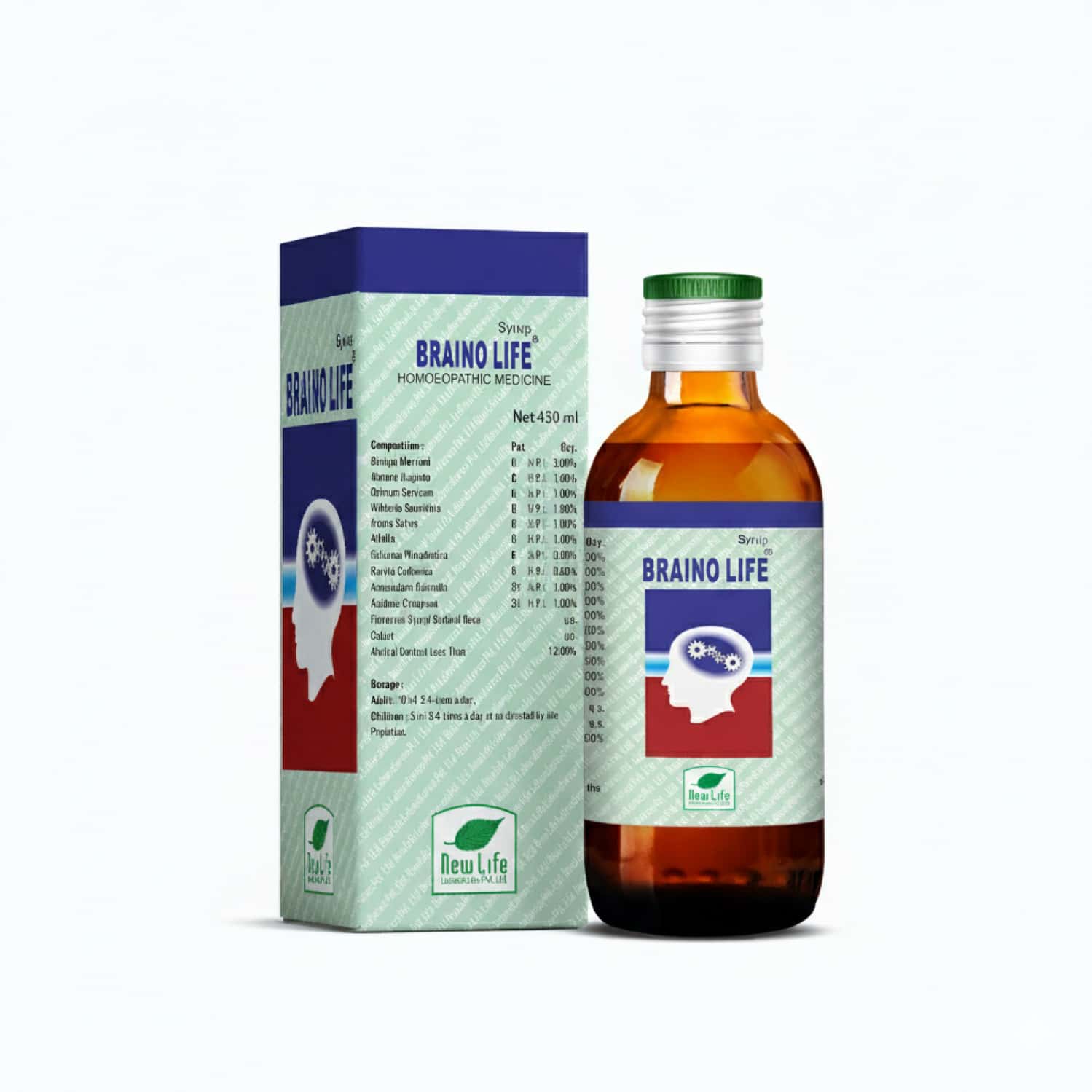 New Life Nl Brainolife Syrup | 450ml