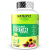 Naturyz Veda Triple Plant Natural Biotin Tablets 10000Mcg For Hair Growth, Skin & Nails - 60 Tablets