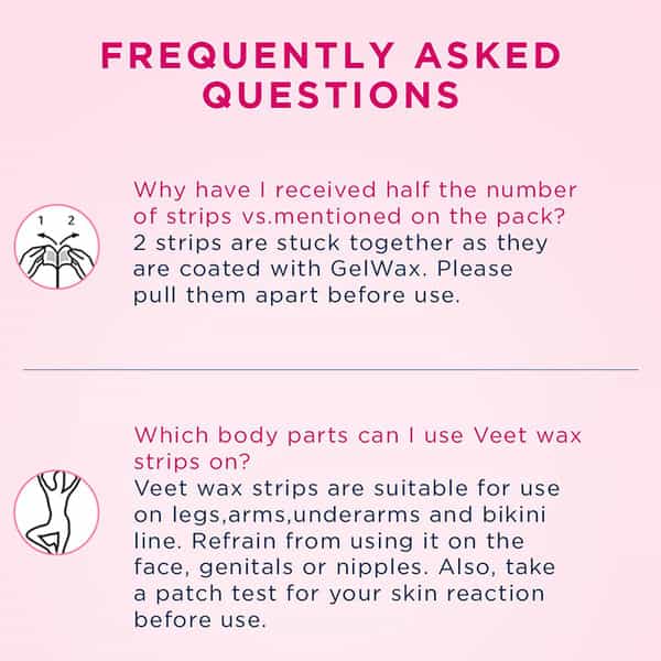 Veet Instant Waxing Kit Dry Skin 8 Strips