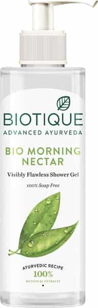 Biotique Rejuvenating Vetiver Shower Gel Morning Nectar - 200Ml