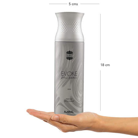 Ajmal Wisal Dhahab Edp 50ml Perfume For Men And Evoke Silver Edition Him Deodorant 200ml For Men