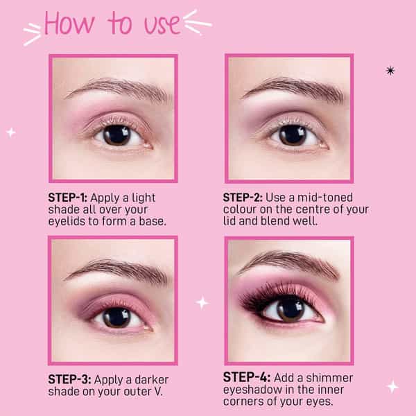 Myglamm Popxo Makeup Collection -12 Eyeshadow Kit-Squad Goals