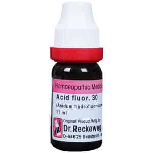 Dr. Reckeweg Acid Fluor Dilution 30 Ch 11 Ml