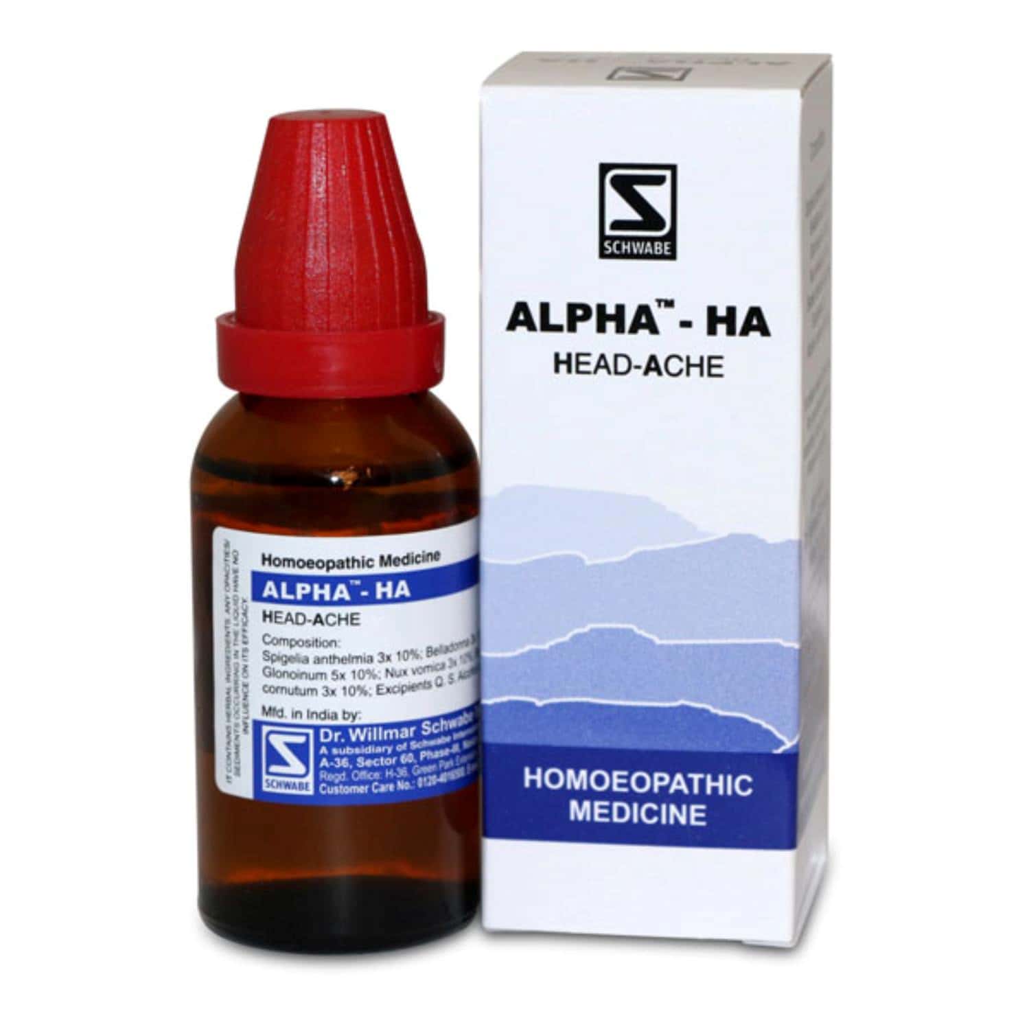 Dr. Willmar Schwabe India Alpha - Ha Headache 20 Gm