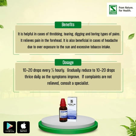 Dr. Willmar Schwabe India Alpha - Ha Headache 20 Gm