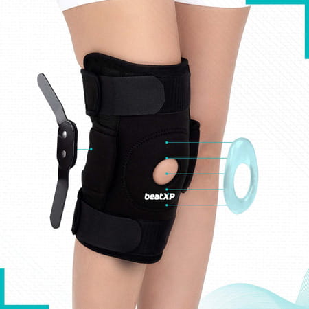 Beatxp By Pristyn Care Knee Patella Support For Men | Sports | Fitness | Training (Single Pair-Xxl)