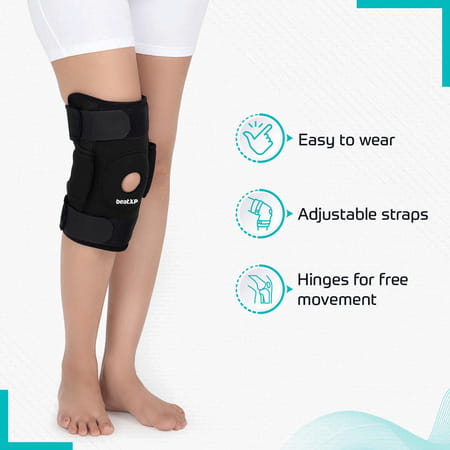 Beatxp By Pristyn Care Knee Patella Support For Men | Sports | Fitness | Training (single Pair-xxl)