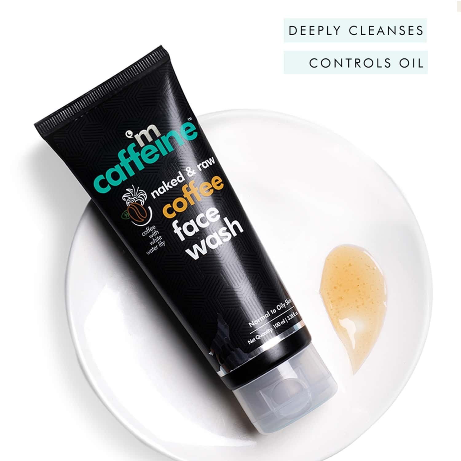 Buy MCAFFEINE NAKED & RAW COFFEE FACE WASH (100 ML) Online & Get Upto