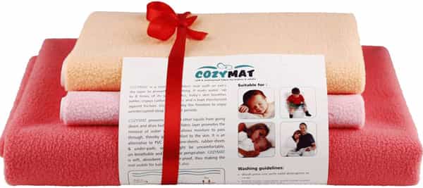 Newnik Cozymat Soft Combo (1 Large 2 Small) Salmonrose Peach Pink