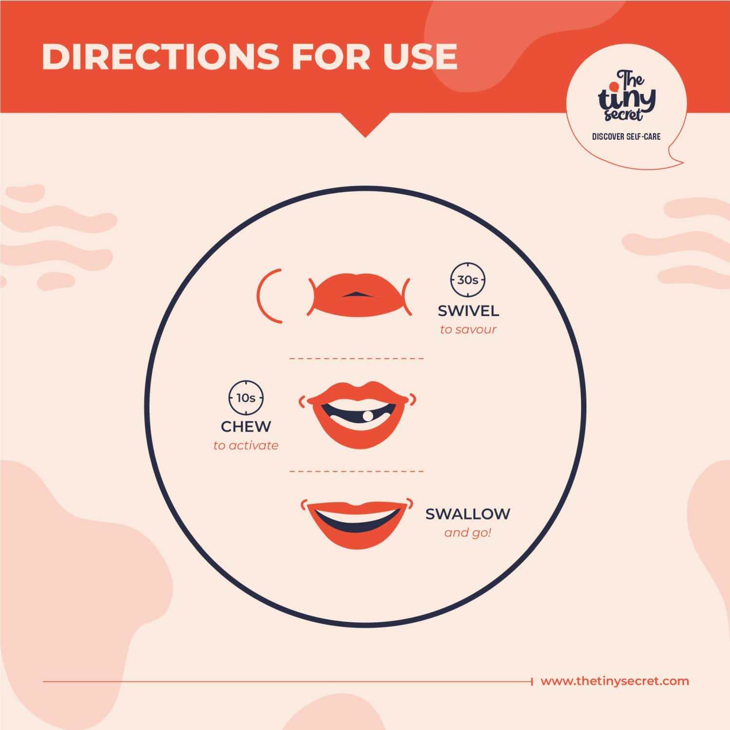 Buy THE TINY SECRET FIT MINTS MULTIVITAMIN CHEW TABLETS BUBBLEGUM