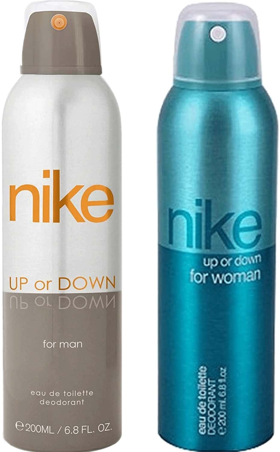 Buy NIKE UP AND DOWN DEODORANT DUO SET FOR UNISEX 200ML (PACK OF 2 ...