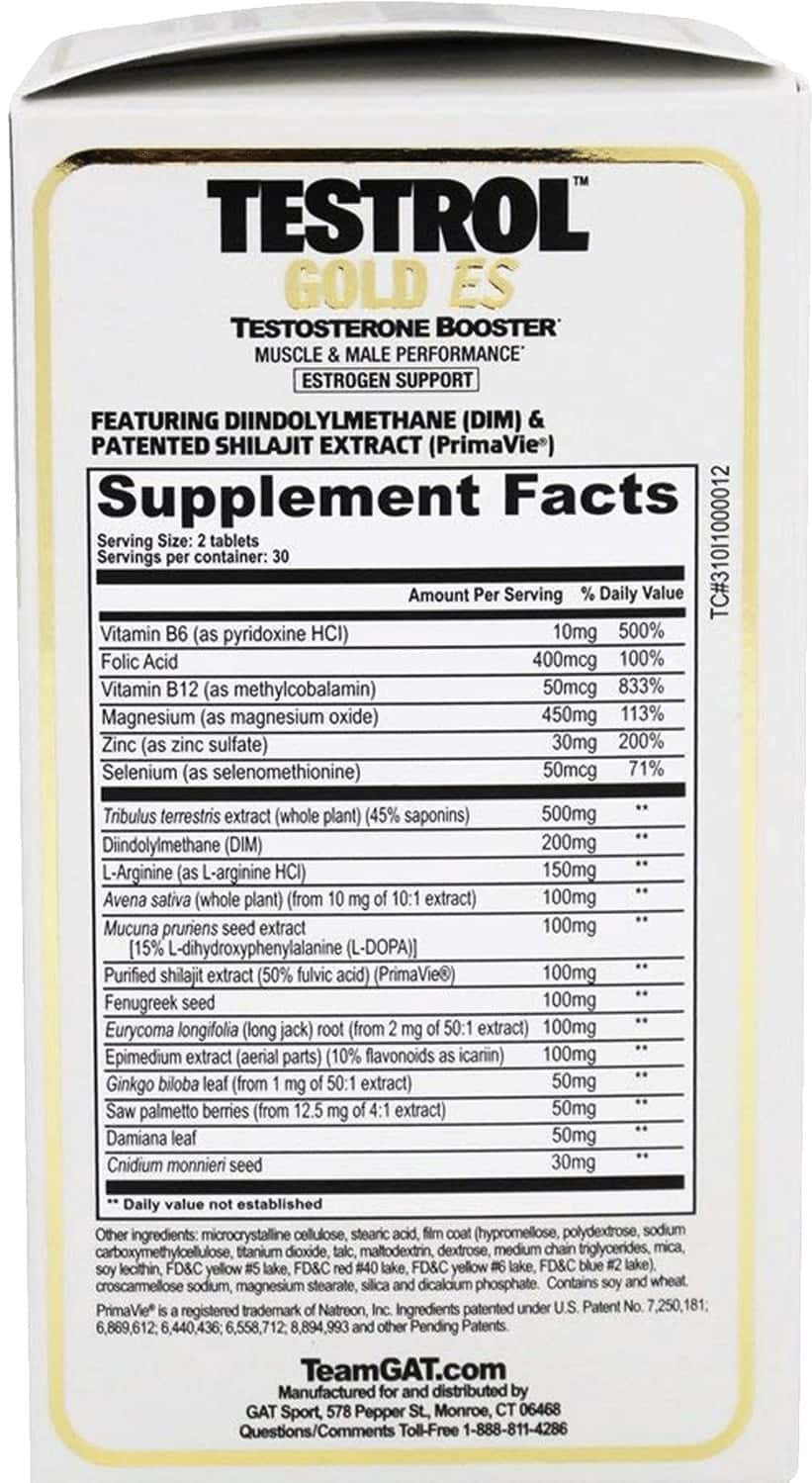 Buy GAT TESTROL GOLD 60 CT (228 GM) Online & Get Upto 60 OFF at PharmEasy