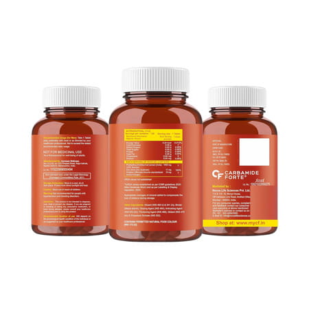 Carbamide Forte Vitamin C With Zinc Tablets For Immunity- 60 Tablets