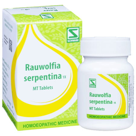 Dr. Willmar Schwabe India Rauwolfia Serpentina Tablet 1x 20 No'S