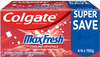 Colgate Maxfresh Toothpaste Red Gel Paste With Menthol - 150Gx4(Spicy Fresh)-600G