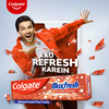 Colgate Maxfresh Toothpaste Red Gel Paste With Menthol - 150Gx4(Spicy Fresh)-600G