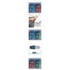 Engage On Man 2 Cool Marine+ 2 Classic Woody + 2 Citrus Fresh Pocket Perfume 6 X 17 Ml